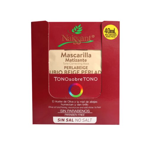 CAPILAR PERLA BEIGE MASCARILLA  NAISSANT - Imagen 2