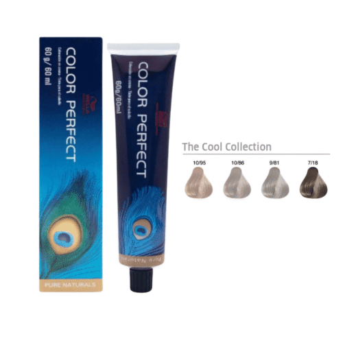 Tinte Color Perfect Wella The Cool Collection 9/81 rubio extra claro perla ceniza