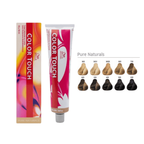 Tinte sin amoniaco Color Touch Wella Pure Naturals 2/0 negro