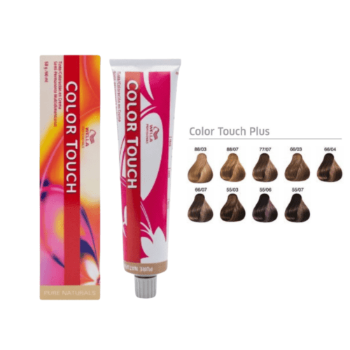 Tinte sin amoniaco Color Touch Wella Plus 77/07 rubio mediano intenso natural marron