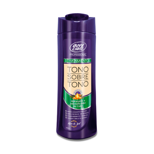 tratamiento para hidratar e intensificar el cabello que ha tenido coloración de la marca Duvy Class