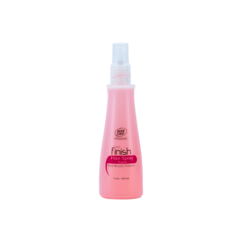 Laca finish hair spray suave Duvy Class rosada