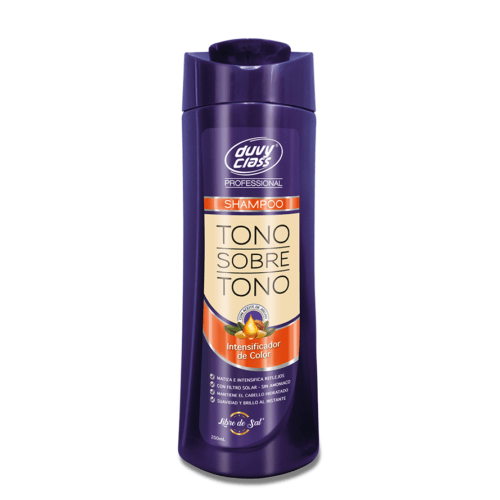 Shampoo para cuidado de coloracion tono sobre tono Duvy Class
