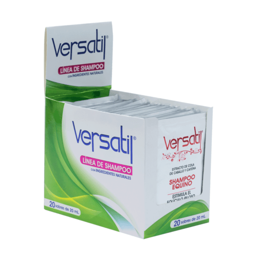 Shampoo sin sal Duvy Class línea Versatil equino sobre 20 ml - Imagen 2