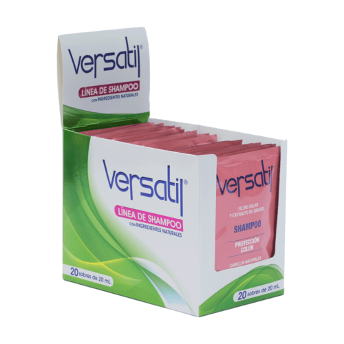 Shampoo sin sal Duvy Class línea Versatil protección color sobre 20 ml - Imagen 2