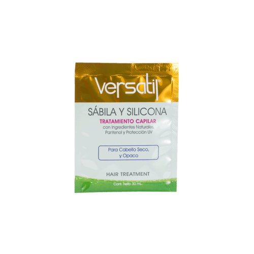 Tratamiento Duvy Class línea Versatil sabila y silicona sobre 30 ml