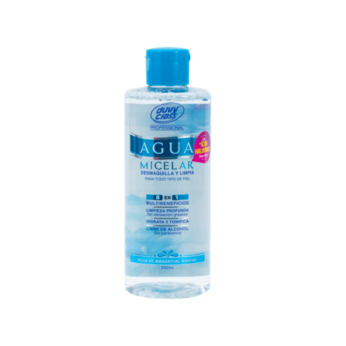 Agua micelar desmaquillante Duvy Class 260 ml