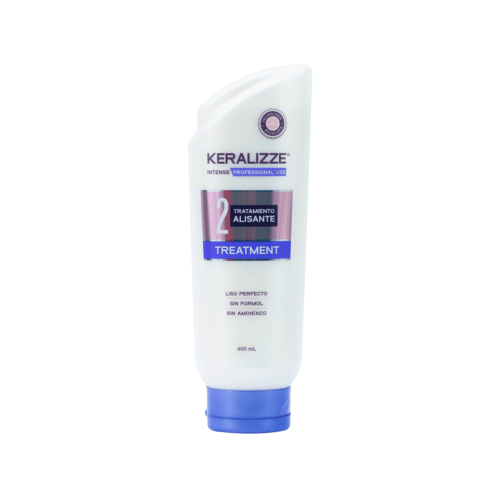 Paso 2 del kit de keralizze para alisar el pelo. Tratamiento alisante