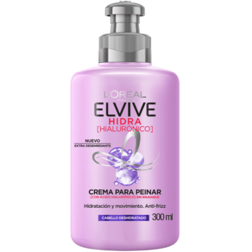 CREMA DE PEINAR HIDRATACION HIALURONICO X 300ML LOREAL ELVIVE