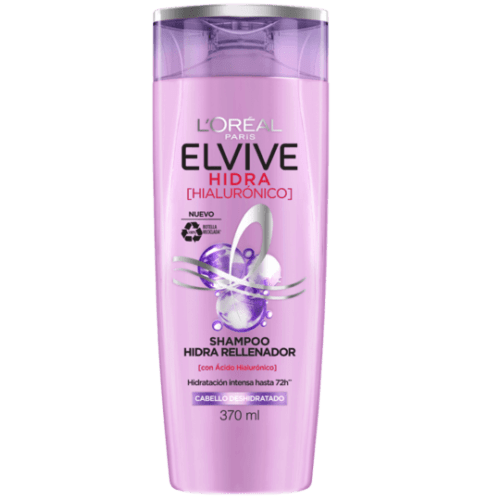 SHAMPOO HIDRATACION HIALURONICO X 370ML LOREAL ELVIVE