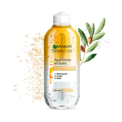 AGUA MICELAR EN ACEITE X 400ML GARNIER