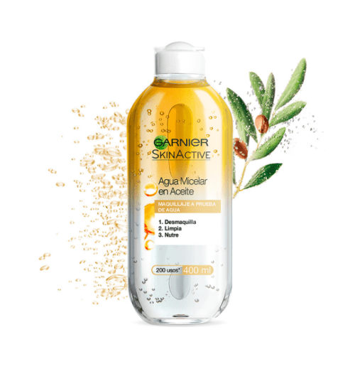 AGUA MICELAR EN ACEITE X 400ML GARNIER
