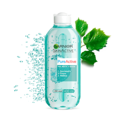 AGUA MICELAR PURE ACTIVE 400ML GARNIER