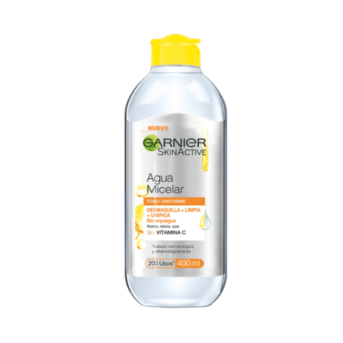 AGUA MICELAR TONO UNIFORME X400 GARNIER