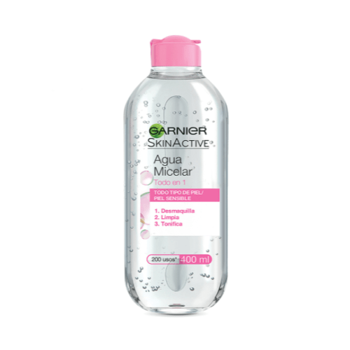 AGUA MICELAR X 400ML TODO EN UNO GARNIER