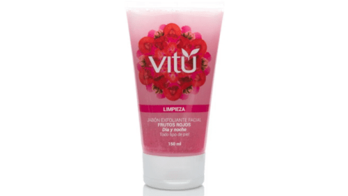 JABON EXFOLIANTE FACIAL FRUTOS ROJOS VITU 150ML
