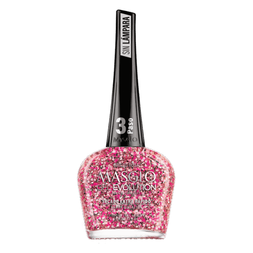 ESMALTE BRILLO ROSA MASGLO