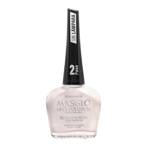 ESMALTE GEL BLANCO NACAR MASGLO