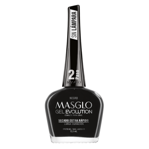ESMALTE GEL NEGRO MASGLO