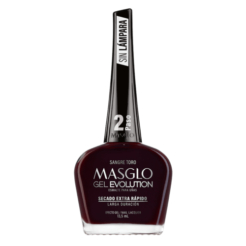 ESMALTE GEL SANGRE TORO MASGLO