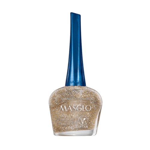 ESMALTE GRANIZADO DORADO MASGLO