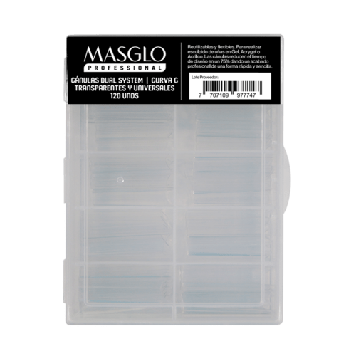 CANULAS DUAL SYSTEM X 120 UNIDADES MASGLO