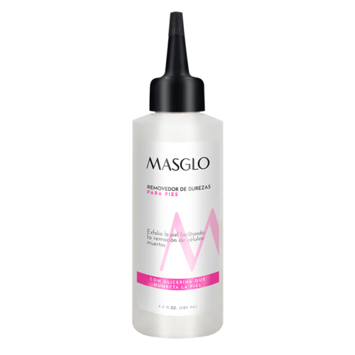 REMOVEDOR DE DUREZAS PARA PIES 120ML MASGLO