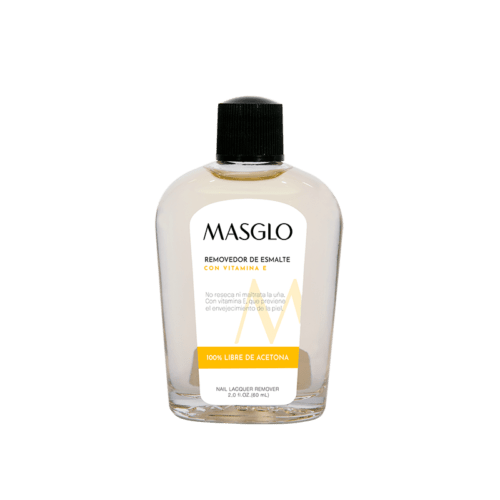 REMOVEDOR DE ESMALTE FRAGANCIA VITAMINA E 60ML MASGLO
