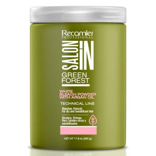 POLVO DECOLORANTE GEEN FOREST X 500G POTE RECAMIER