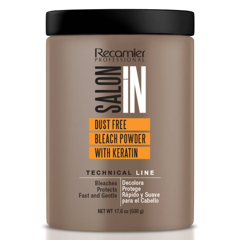 POLVO DECOLORANTE WITH KERATIN X500G POTE RECAMIER