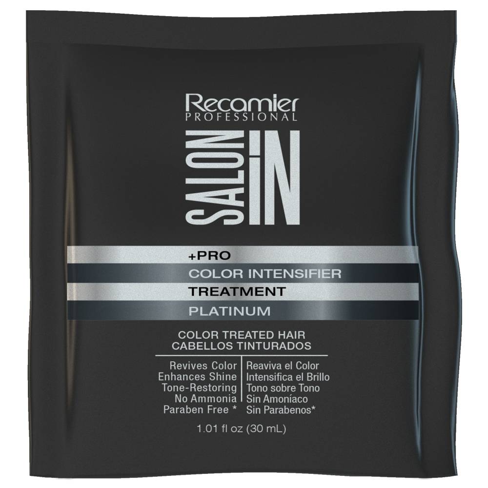 TRATAMIENTO COLOR INTENSIFIER PLATINUM SOBRE RECAMIER