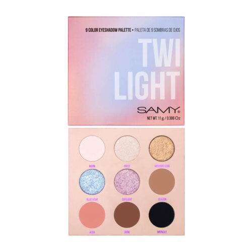 PALETA X9 SOMBRAS COMPACTAS NUM 6 TWLIGHT SAMY