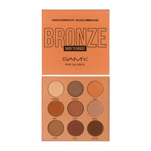 PALETA X9 SOMBRAS DE OJOS NUM 08 BRONZE SAMY