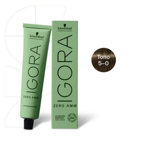 TINTE ZERO AMM 5-0 CASTAÑO CLARO NATURAL IGORA