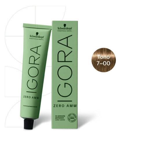TINTE ZERO AMM 7-00 RUBIO MEDIO NATURAL INTENSO IGORA