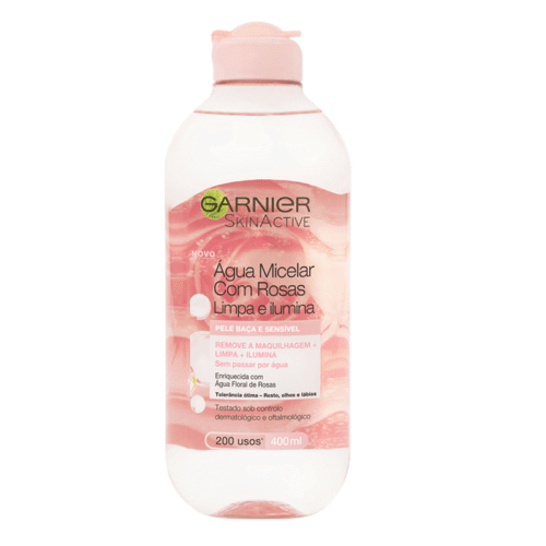 AGUA MICELAR GARNIER CON ROSAS X 400ML