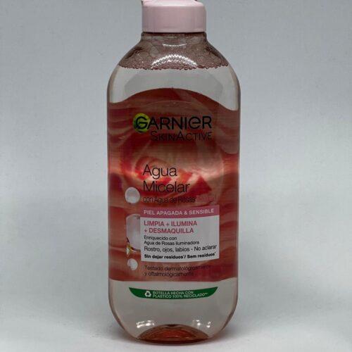 AGUA MICELAR GARNIER CON ROSAS X 400ML
