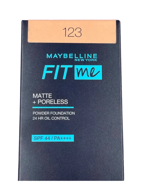 POLVO COMP MAYBELLINE FITME MATE + PORELESS 123