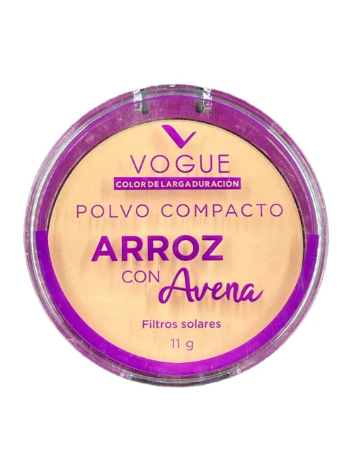 POLVO COMPACTO DE ARROZ PORCELANA