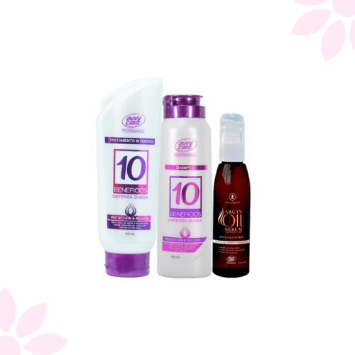Kit Capilar "Fuerza y Brillo 10 en 1"