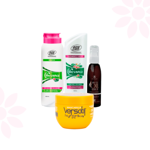 Kit Capilar Completo "Cabello Radiante"