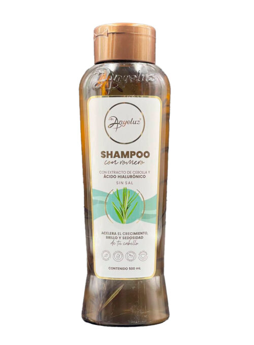 SHAMPOO CON ROMERO 500ML ANYELUZ