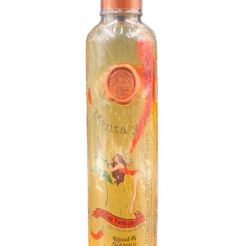 SHAMPOO CONTROL CASPA MENTA Y AJI X 400ML RITUAL BOTANICO
