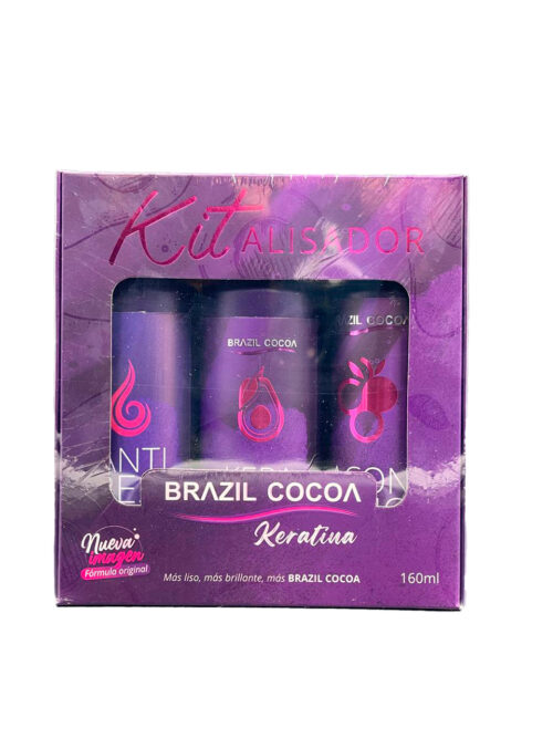 KIT KERATINA 160ML BRAZIL COCOA