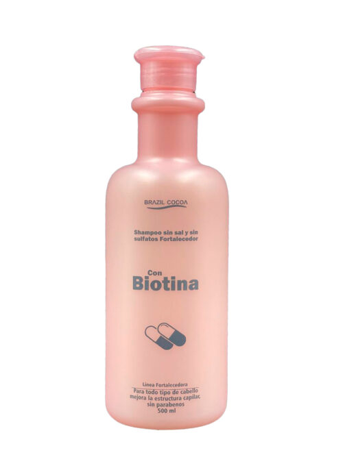 SHAMPOO BIOTINA SIN SAL 450 ML BRAZIL COCOA