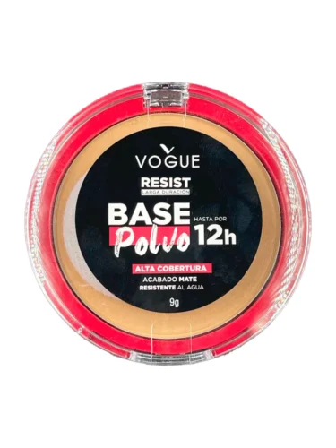 BASE POLVO RESIST NATURAL 12H VOGUE