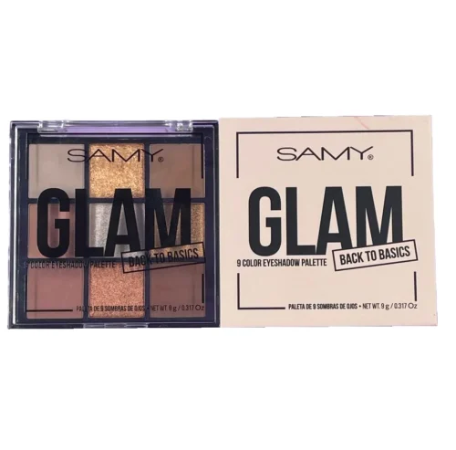 SOMBRA DE OJOS X 9 TONOS GLAM SAMY