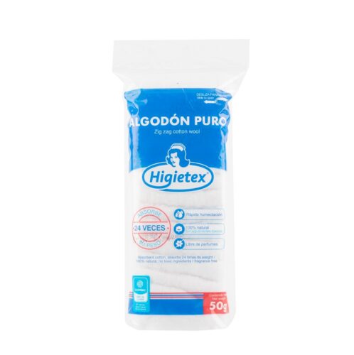 ALGODON HIGIETEX ZIGZAG X 50G