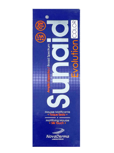 PROTECTOR SOLAR SUNAID TIPO MOUSSE NOVADERMA