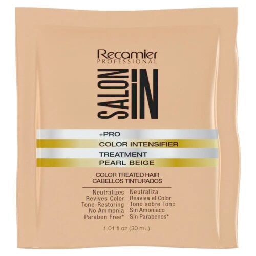 TRATAMIENTO COLOR PERLA BEIGE SOBRE RECAMIER